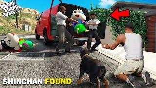 GTA 5 : Franklin Found Kidnapped Shinchan , Pinchan  In GTA 5 ! (GTA 5 mods) | GTA 5