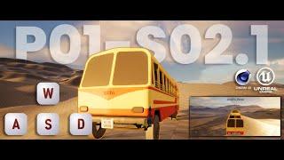 BusGame Part 01 Section 02.1 | Creating a Drivable Bus in Unreal Engine: Keyboard Controls