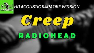 Creep - Radiohead LOWER KEY  (HD Acoustic Karaoke Version)