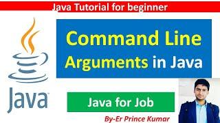 Command Line Arguments in Java  @WriteCodeWith Prince