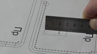 Printout pattern 1k1 in AutoCad