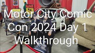 Motor City Comic Con 2024 Friday Day 1 Walkthrough