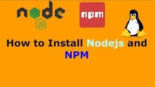 How to Install Nodejs and NPM in Ubuntu 19.04 18.04 Debian Linux Mint - 2019