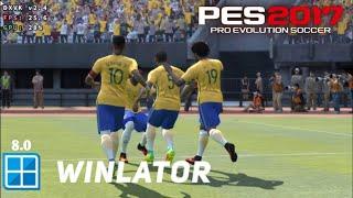 Pes 2017 Winlator 8.0 Snapdragon 695 Game Test