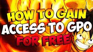 [GPO] ALL CURRENT WORKING CODES + HOW TO GET FREE ACCESS TO GPO | Roblox Grand Piece Online