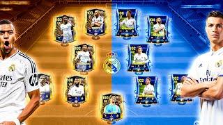 New Real Madrid X Old Real Madrid - Best Special Squad! 2024 Mbappe X 2017 Ronaldo!! FC Mobile