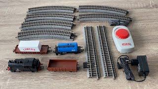 Ultimate unboxing & review: PIKO H0 Starter freight train set with steam locomotive & ballast track