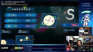 BTMC reacts to FlyingTuna's HRHD FC on SPUTNIK-3 osu!