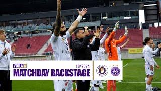 Matchday Backstage: A. Klagenfurt - Austria Wien 0:1 (10/2024) #faklive #Veilchen #violatv