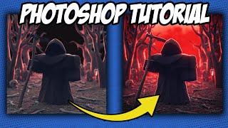 How to PHOTOSHOP a Roblox GFX! (Roblox GFX Tutorial)