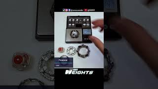 How Heavy is Chain Phoenix and its Parts? Beyblade Burst BU B-201 Weight Guide #shorts