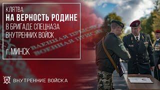 Принятие Военной присяги в бригаде спецназа (в/ч 3214, май 2024)