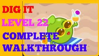 Dig it 22  (BEACHBALL )  Walkthrough or Solution