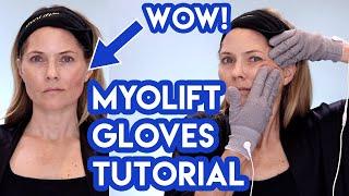 2024 Updated Myolift Gloves Tutorial to Improve and Prevent Jowls | Under 15 Minutes