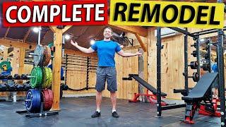 Home Gym Transformation! Taking Our Gym To The NEXT Level