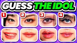 Guess the K-Pop Idol by Their Eyes and Lips!  K-Pop Challenge | KPOP QUIZ 2025