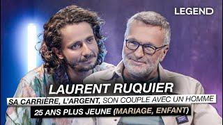 LAURENT RUQUIER: SA CARRIÈRE, L’ARGENT,  SON COUPLE AVEC UN HOMME 25 ANS PLUS JEUNE (MARIAGE,ENFANT)