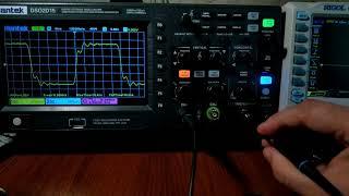 Осциллограф Hantek DSO2D15. Меандр 10 и 20МГц. Выбросы на фронтах.