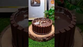 Kitkat Cheesecake ️️… #shorts #kitkat #chocolate #kitkatcheesecake #cheesecake #chocolatecake
