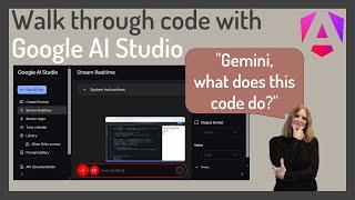 Walk Through Code with Google AI Studio