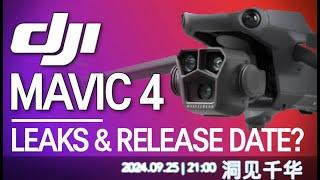 DJI MAVIC 4 Leaks & Release Date!!!