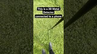 3D Metal Detector Connected via Phone - GoldenEye Plus