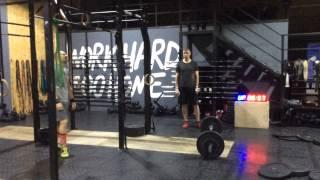 Open 2015 WOD 15.1 Ivan Afanasyev 128 reps + 90kg C&J/ CrossFit Redyar