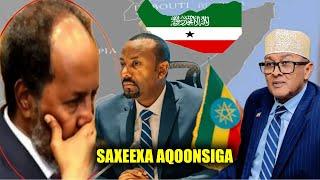 Deg Deg Itoobiya Oo Aqoonsiga Somaliland Ka Saxeexday Xasan Sheekh & Cadaymaha Shirkii Ankara