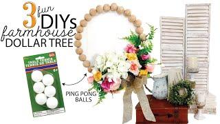 3 FUN Dollar Tree Farmhouse DIYs | DIY CHALLENGE INVITE | Heidi Sonboul DIY