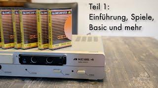 KC 85/4 - Teil 1: Einführung, Spiele, Basic etc - Die Homecomputer-Antwort der DDR auf Commodore C64