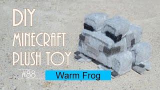 [Minecraft] Warm Frog - How to make a plush toy - DIY