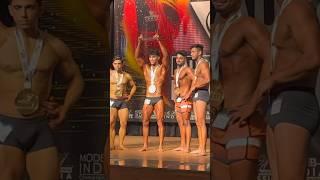 Musclemania 2023 jr classic physique champion  #musclemania #bodybuilder #bodybuildingmotivation