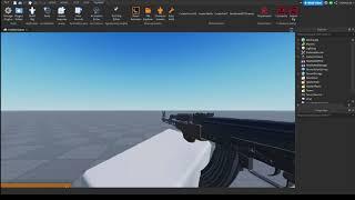 Анимация оружия PM MD. 63 Roblox Studio лучше