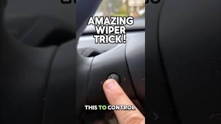 Amazing Tesla Windshield Wiper Trick You Don’t Know!