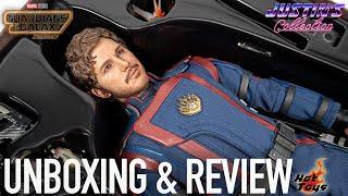 Hot Toys Star-Lord Guardians of the Galaxy Volume 3 Unboxing & Review