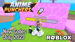 Roblox Anime Punchers Simulator New Codes July 2023