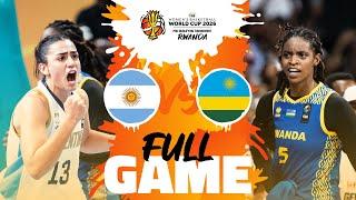 Argentina v Rwanda | Full Basketball Game | #FIBAWWC 2026 Pre-Qualifying Tournament