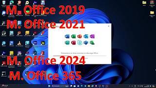  Descargar e Instalar Microsoft Office version 2019 2021 2024 y 365 LEGAL SEGURO y GRATIS 