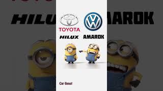 Toyota Hilux vs Volkswagen Amarok funny#car #automobile #tiktok #asmr #hilux #funny #status #money