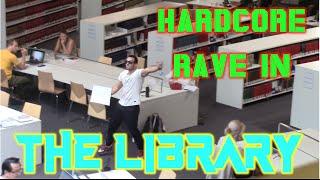 Hardcore Rave In The Library Prank