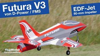 Impeller Elektro Jet Futura V3 von FMS / D-Power - Vorstellung zu Testbericht in FlugModell 3/2023