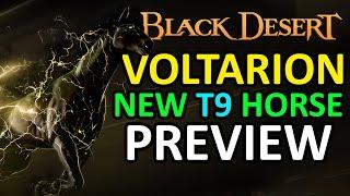 VOLTARION, NEW DREAM HORSE (Tier 9) PREVIEW (Black Desert Online) BDO