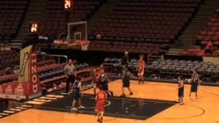 Sacred Heart at the Izod Center