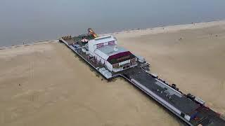 Great Yarmouth. Christmas Day Flight. DJI MINI 3