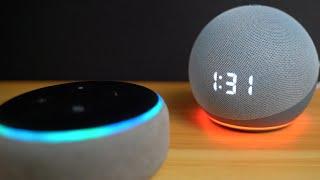 Alexa Amazon Echo dot 4th Generation with clock - Unbox / New Companion of echo dot 3rd gen ASMR