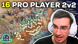 TOP 16 PRO Players 2v2 in AOE4 - Top Team Gamer (Group Stage #1)