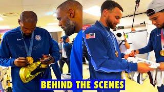 (SUPER FUNNY ) BEHIND THE SCENES Team USA Basketball  2024 Paris Olympics