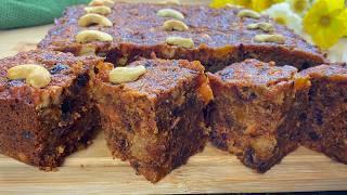 The Best Christmas Cake Recipe  Simple and Very Tasty! Make Ahead! Fruit Cake recipe