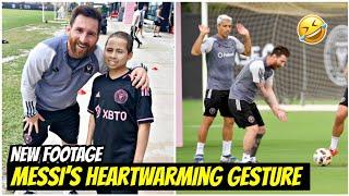 New Footage of MESSI Meets Young Fan Battling Cancer as Inter Miami Ready for Atlanta United