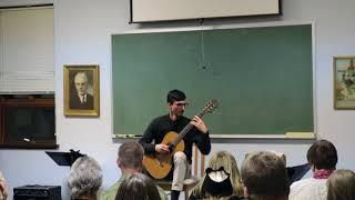 Francisco Tárrega: Capricho árabe, played by Mauricio Serrano